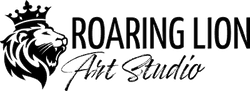 Roaring Lion Art Studio Logo